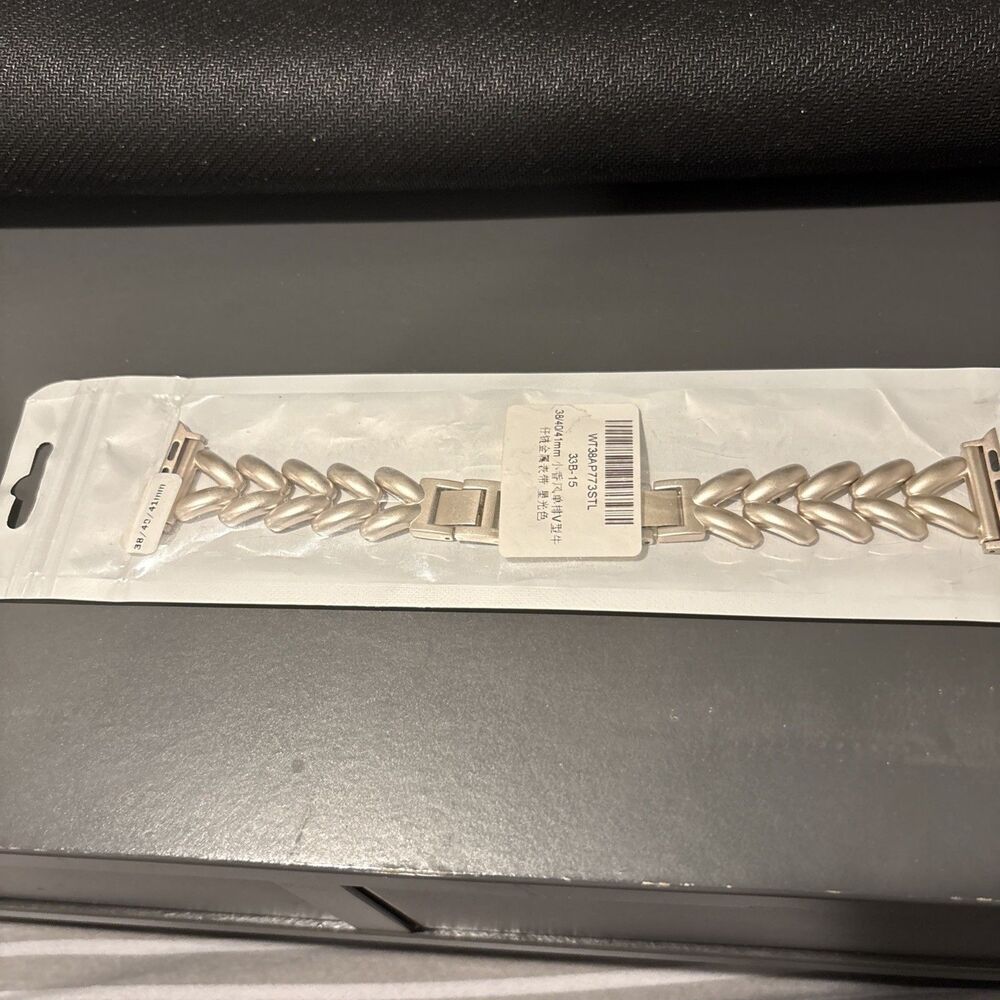 For Apple Watch Bracelet Band Metal Chain Strap iWatch Series 38/40/41 mm